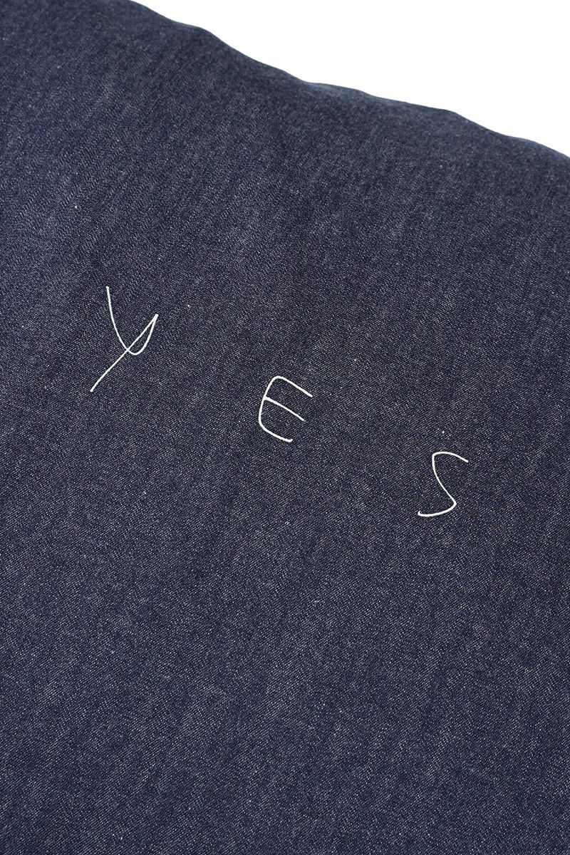 NOWHAW(ノウハウ)yes no pillow #denim P-09-Z -3