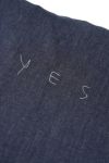 NOWHAW(ノウハウ)yes no pillow #denim P-09-Z -3