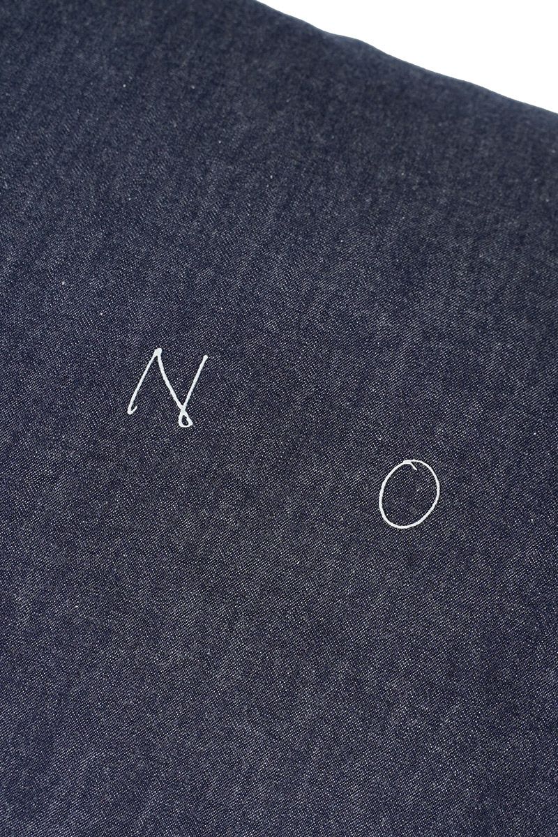 NOWHAW(ノウハウ)yes no pillow #denim P-09-Z -4