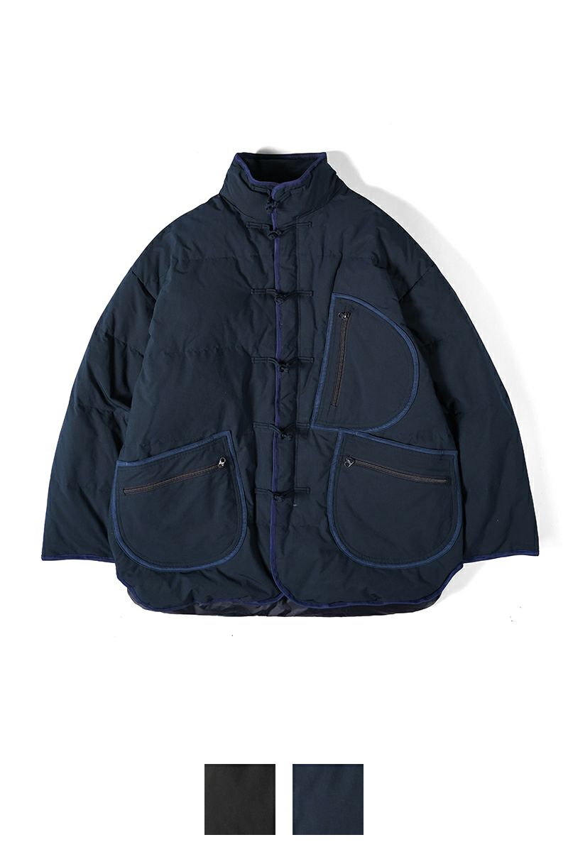 Porter Classic(ポータークラシック)WEATHER CHINESE DOWN JACKET ウェザーチャイニーズダウンジャケット　PC-026-2441