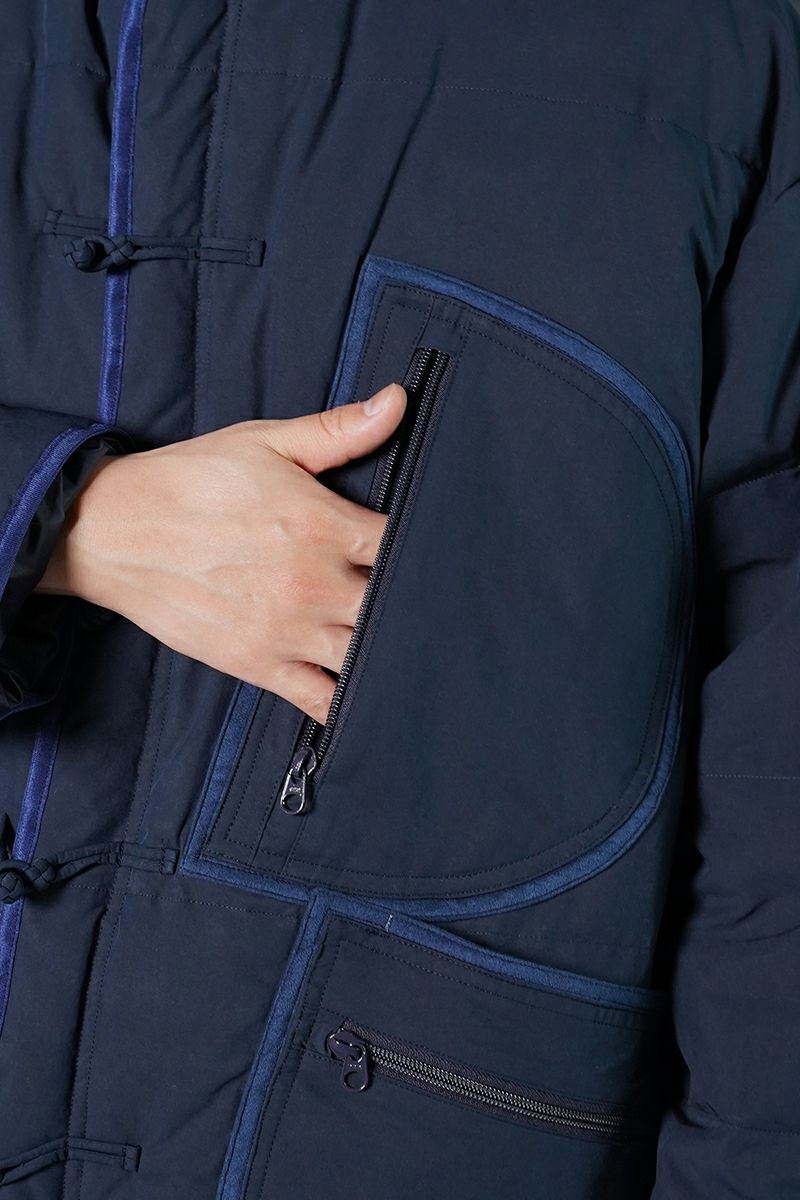 Porter Classic(ポータークラシック)WEATHER CHINESE DOWN JACKET ウェザーチャイニーズダウンジャケット　PC-026-2441 -2