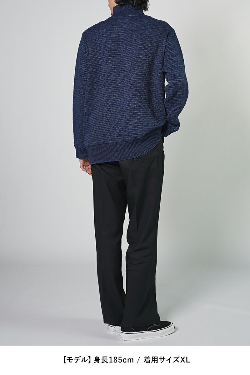 Porter Classic(ポータークラシック)BEATNIK KENDO KNIT HALF ZIP ビートニックケンドーニットハーフジップ　PC-030-2453 -6