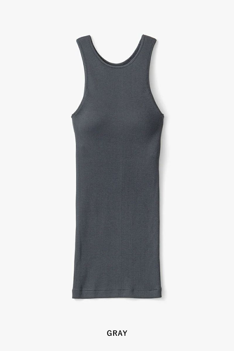 Graphpaper(グラフペーパー)American Sea Island Cotton American Sleeve Tank Top アメリカンシーアイランドコットン アメリカンスリーブタンクトップ GL241-70130B -5