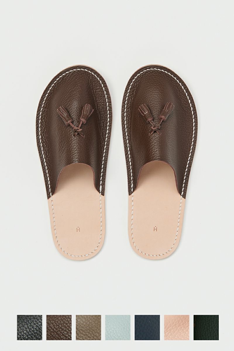 Hender Scheme(エンダースキーマ)レザースリッパ leather slipper mj-rc-les