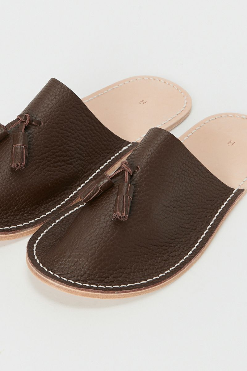 Hender Scheme(エンダースキーマ)レザースリッパ leather slipper mj-rc-les -1
