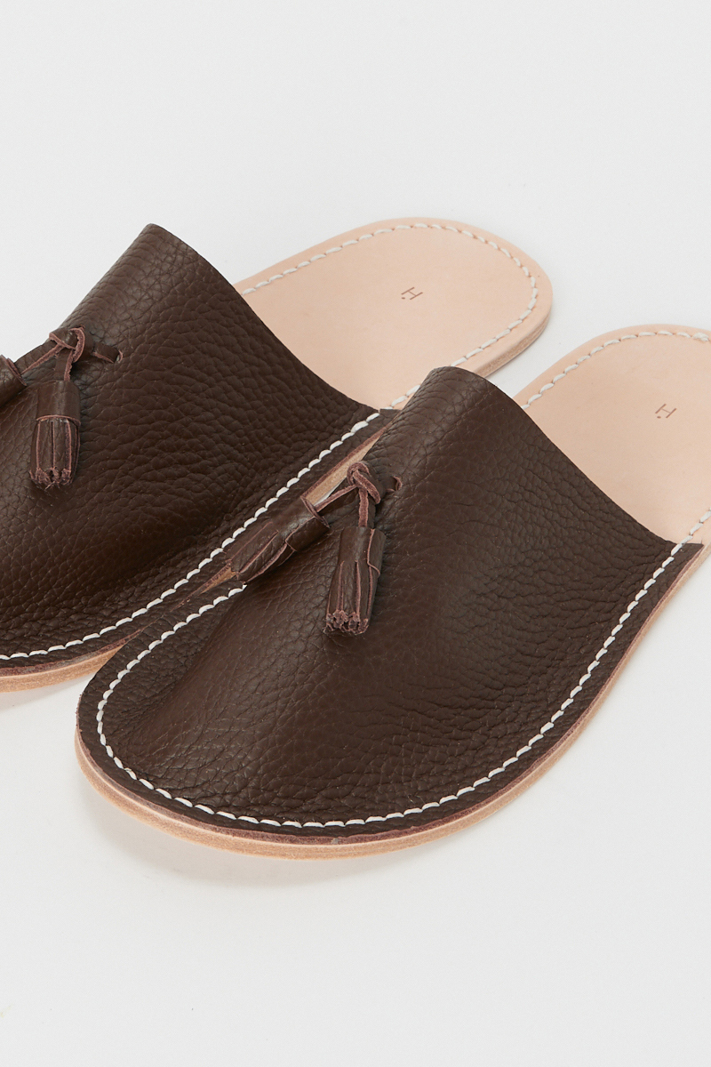 Hender Scheme(エンダースキーマ)レザースリッパ leather slipper mj-rc-les -1