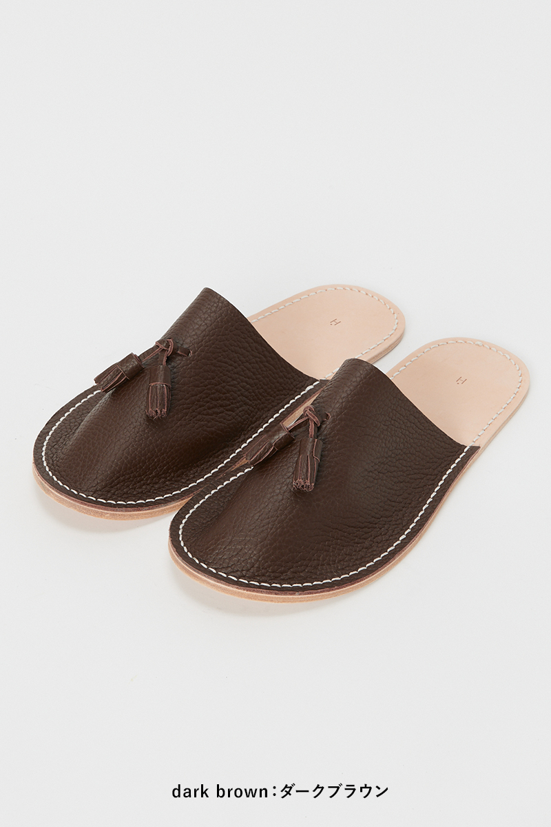 Hender Scheme(エンダースキーマ)レザースリッパ leather slipper mj-rc-les -8