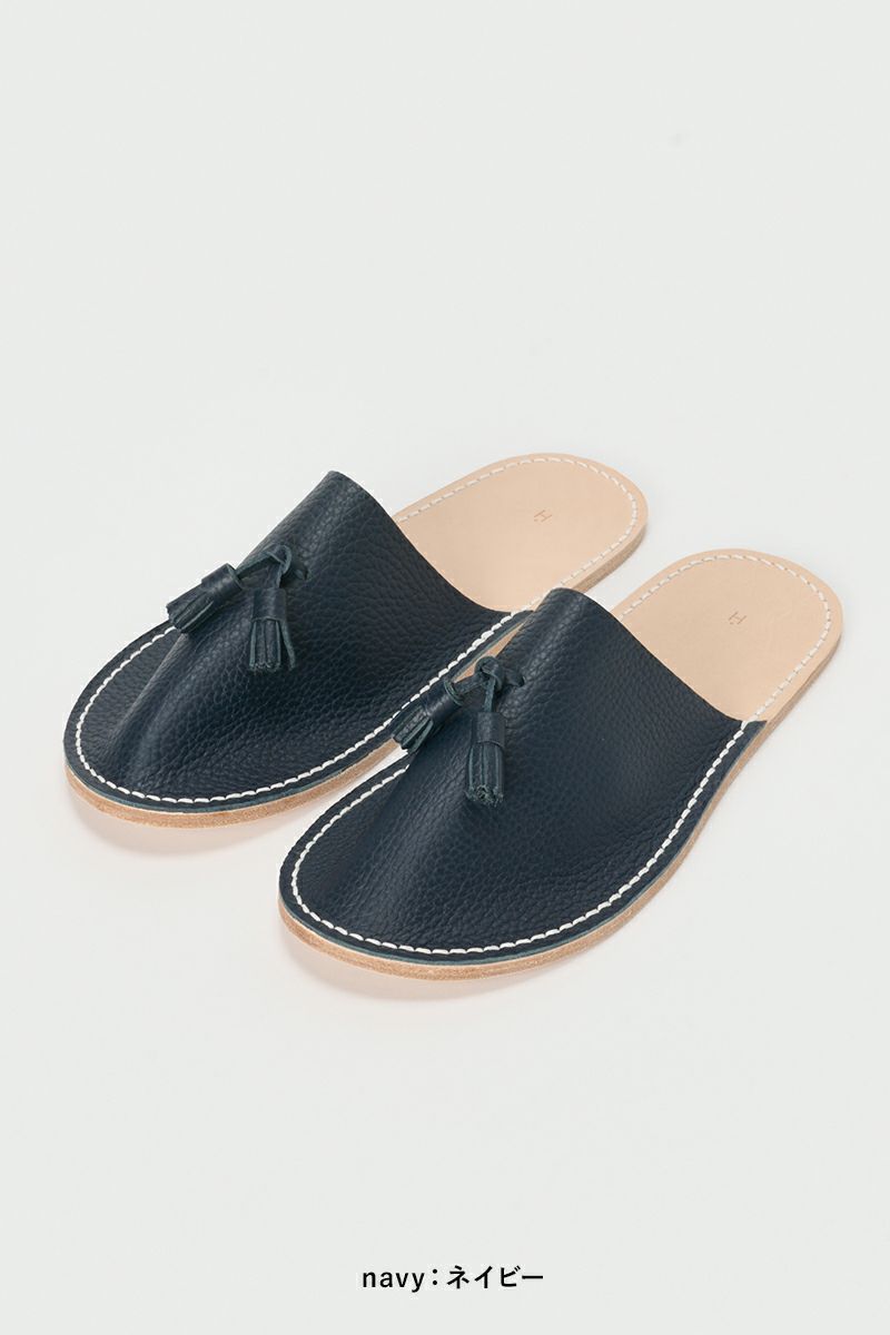 Hender Scheme(エンダースキーマ)レザースリッパ leather slipper mj-rc-les -11