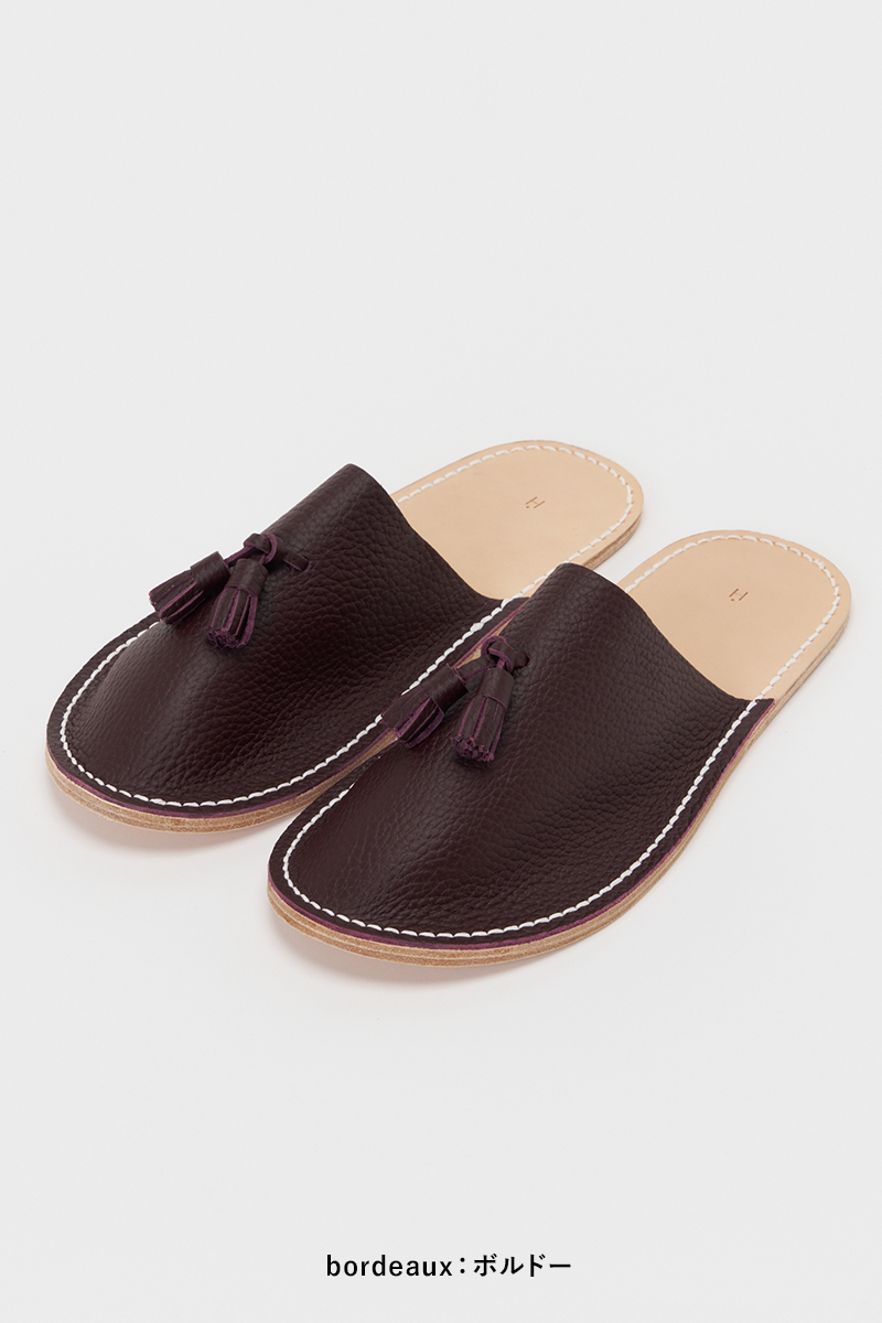Hender Scheme(エンダースキーマ)レザースリッパ leather slipper mj-rc-les -11