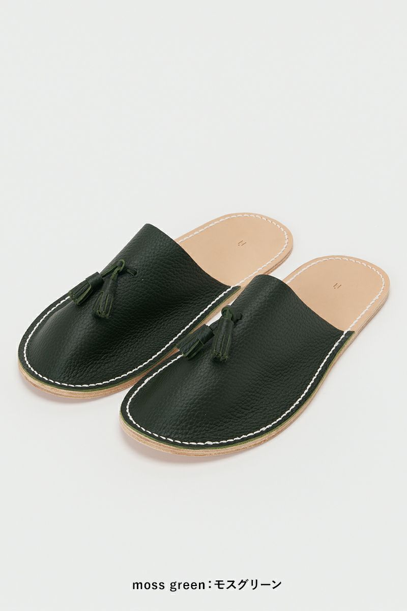 Hender Scheme(エンダースキーマ)レザースリッパ leather slipper mj-rc-les -10