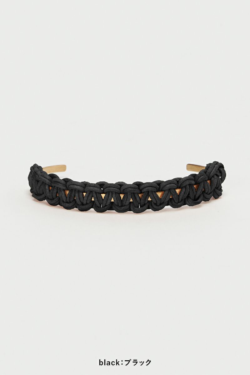 Hender Scheme(エンダースキーマ)ニティドバングルS knitted bangle S ur-rc-kbs -4