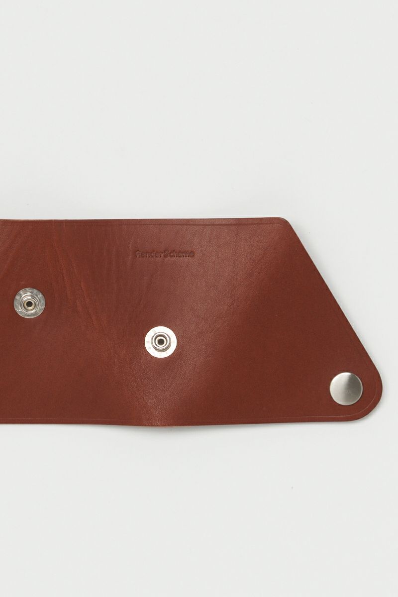 エンダースキーマ　トライアングルコインケース Hender Scheme - 【残りわずか】Triangle Coin Case(BROWN