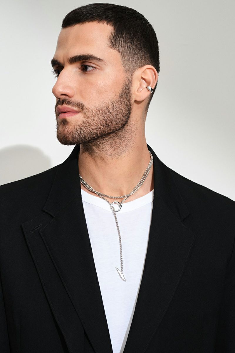 TOMWOOD(トムウッド)Oyster Ear Cuff オイスター イヤーカフ E39OYC01NAS925 -2