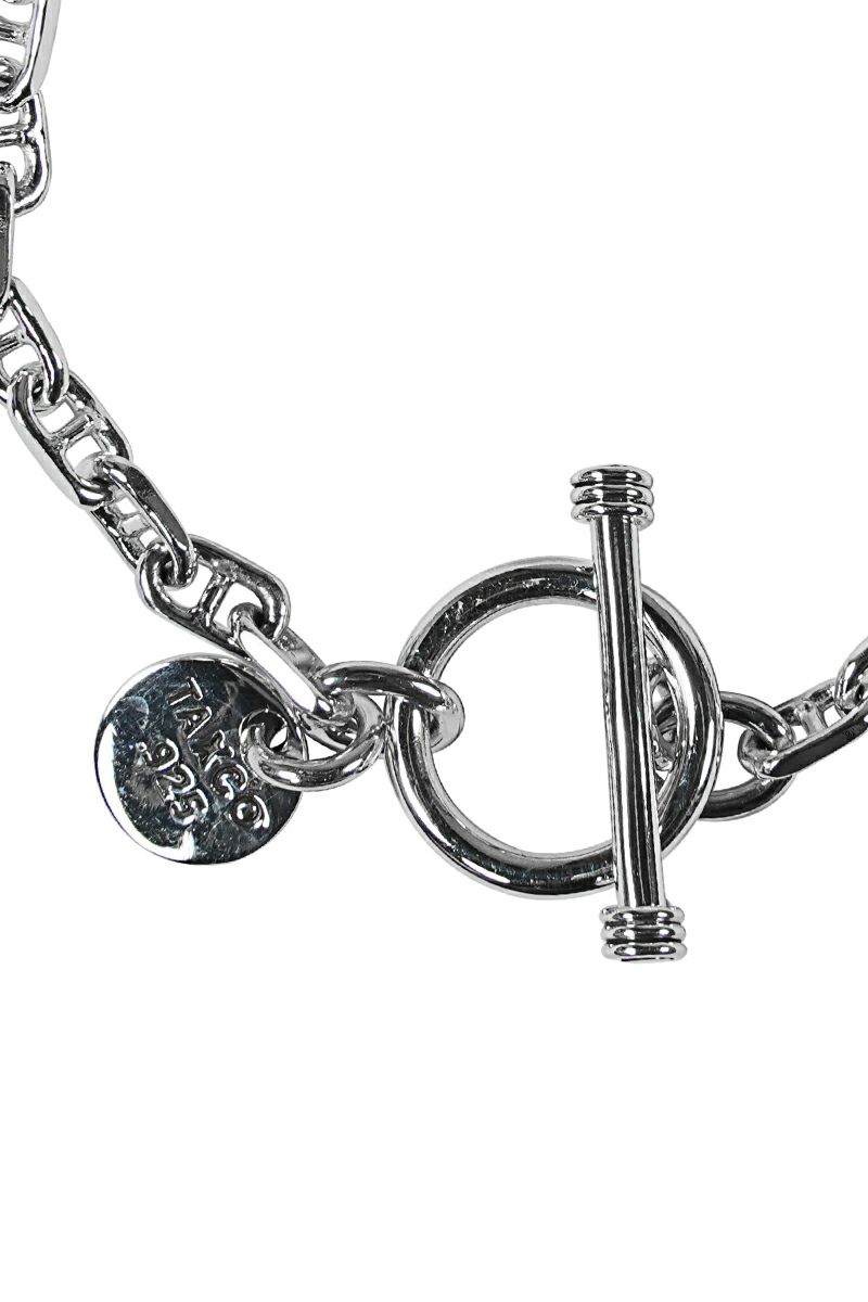 XOLO(ショロ)Solid Anchor Link Bracelet 4mm ソリッドアンカーリンクブレスレット XOB107 -2