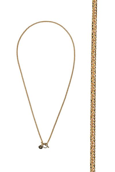 XOLO(ショロ)Flat Link Necklace 24K coating フラットリンクネックレス 24金コーティング XON013-50AG XON013-60AG