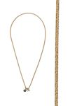 XOLO(ショロ)Flat Link Necklace 24K coating フラットリンクネックレス 24金コーティング XON013-50AG XON013-60AG