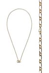 XOLO(ショロ)Oval Mutual Link Necklace -Small- 24K coating オーバルミューチュアルリンクネックレス スモール 24金コーティング XON017-50AG XON017-60AG