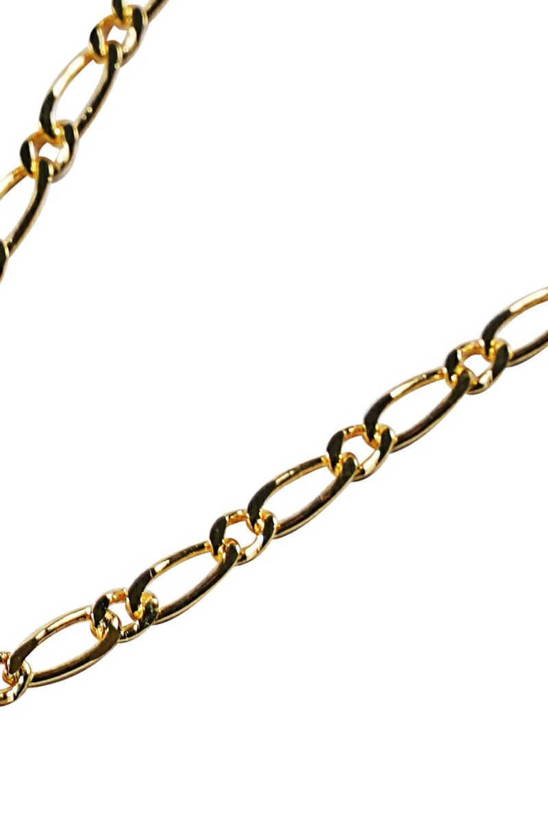 XOLO(ショロ)Oval Mutual Link Necklace -Small- 24K coating オーバルミューチュアルリンクネックレス スモール 24金コーティング XON017-50AG XON017-60AG -1