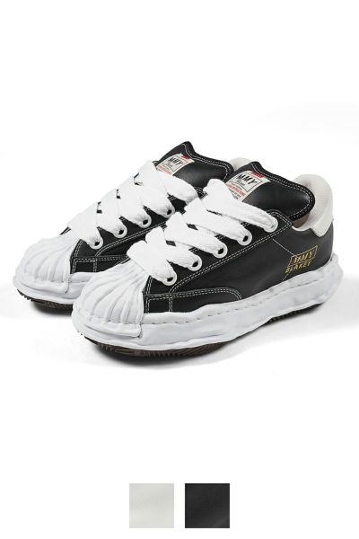 Maison MIHARA YASUHIRO(メゾン ミハラヤスヒロ)BLAKEY original stc sole leather puffer Low-Top sneaker ブレイキーオリジナルソール レザーパッファー ローカットスニーカーA12FW723