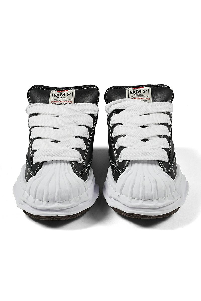 Maison MIHARA YASUHIRO(メゾン ミハラヤスヒロ)BLAKEY original stc sole leather puffer Low-Top sneaker ブレイキーオリジナルソール レザーパッファー ローカットスニーカーA12FW723 -1