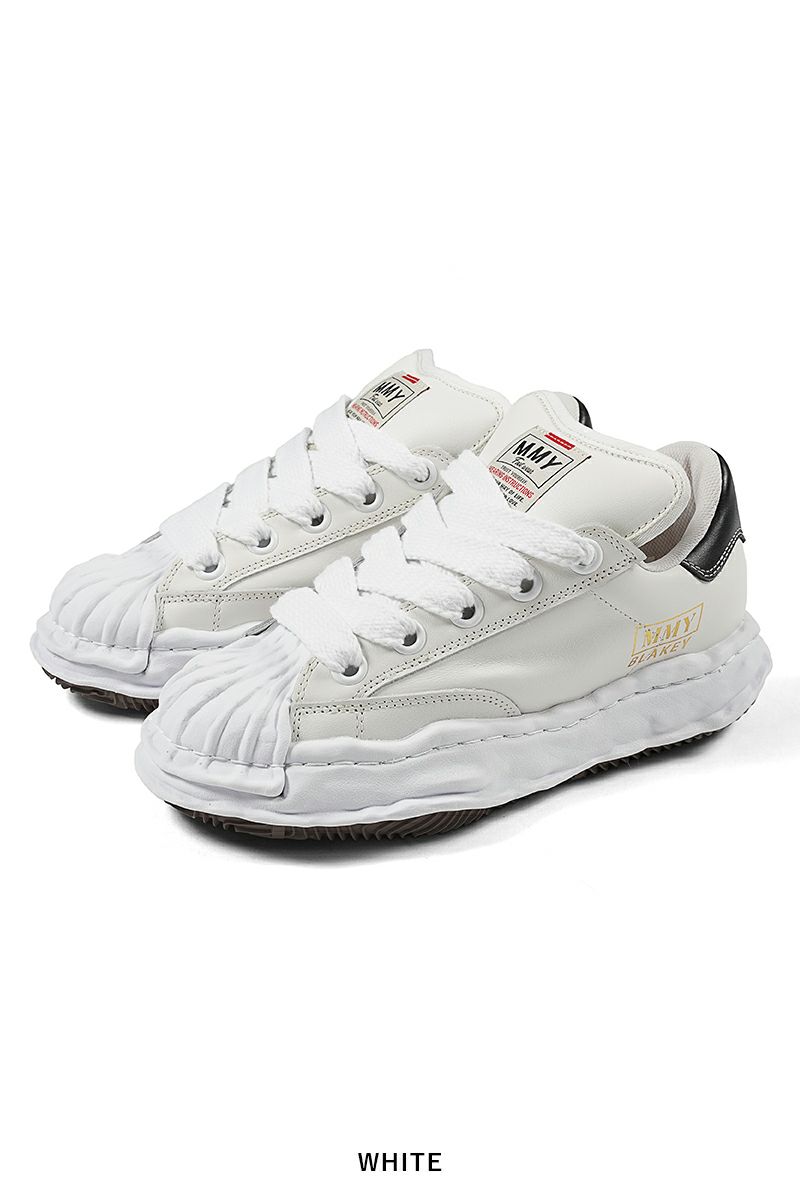 Maison MIHARA YASUHIRO(メゾン ミハラヤスヒロ)BLAKEY original stc sole leather puffer Low-Top sneaker ブレイキーオリジナルソール レザーパッファー ローカットスニーカーA12FW723 -12