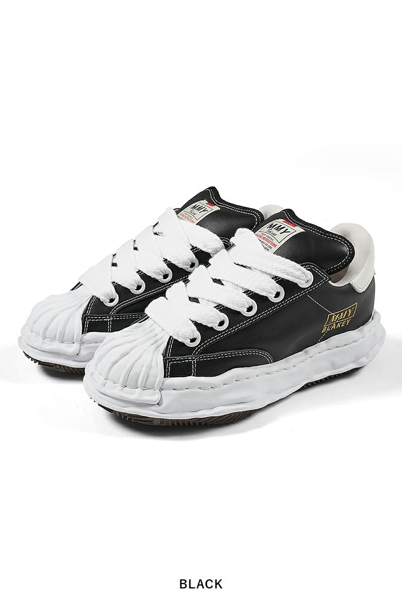 Maison MIHARA YASUHIRO(メゾン ミハラヤスヒロ)BLAKEY original stc sole leather puffer Low-Top sneaker ブレイキーオリジナルソール レザーパッファー ローカットスニーカーA12FW723 -13