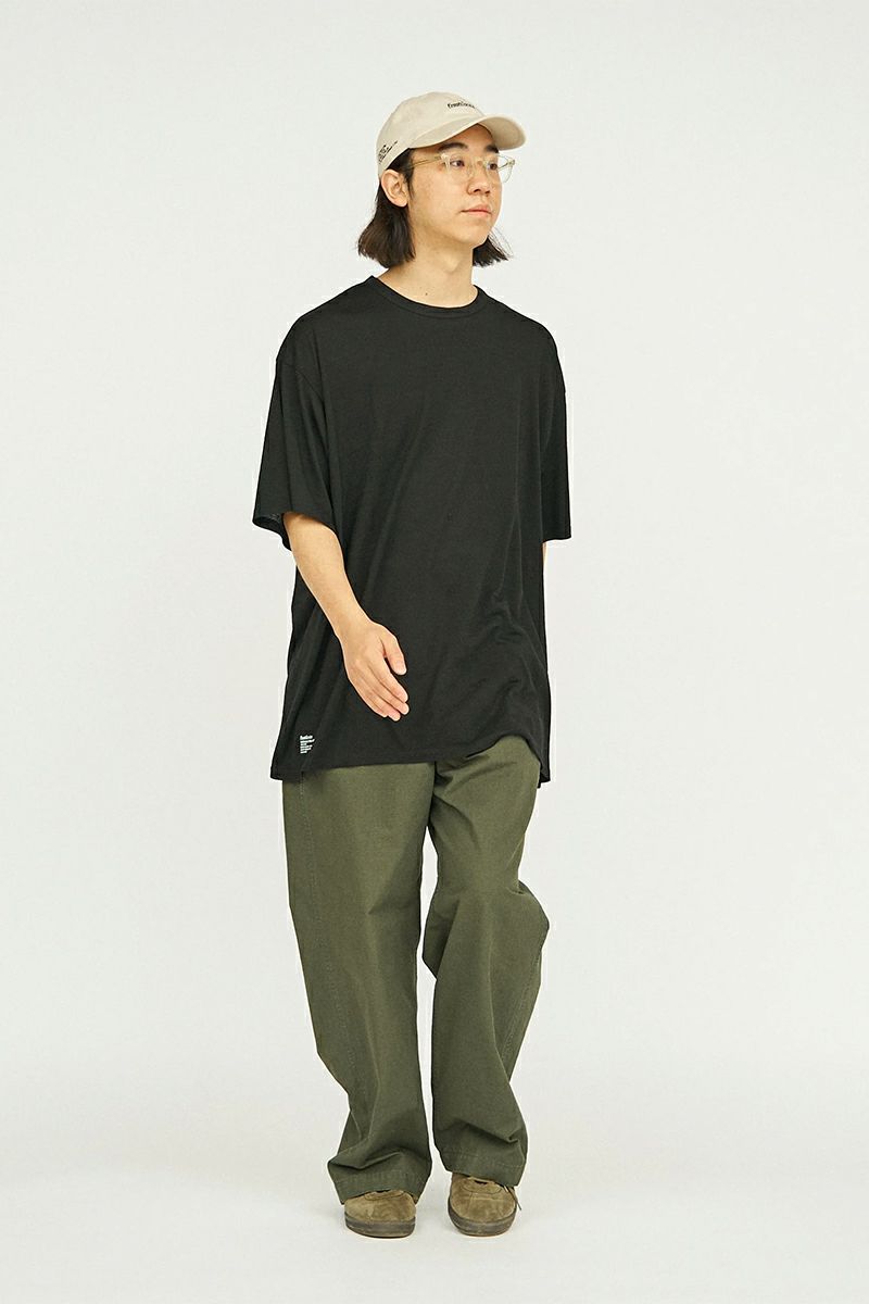 FreshService(フレッシュサービス) WASHABLE WOOL S/S TEE ウォッシャブルウール 半袖Tシャツ FSC241-70165B 