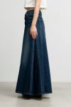 Graphpaper(グラフペーパー)Selvage Denim Skirt-DARK FADE- セルビッチデニムスカート GL24140190DB -5