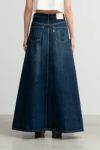 Graphpaper(グラフペーパー)Selvage Denim Skirt-DARK FADE- セルビッチデニムスカート GL24140190DB -6