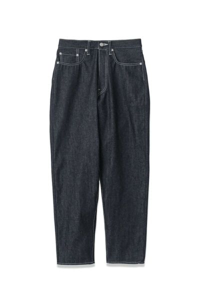 Graphpaper(グラフペーパー)Selvage Denim Five Pocket Tapered Pants-RIGID- セルビッチデニム5ポケットテーパードパンツ GU241-40183RB