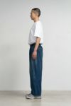 Graphpaper(グラフペーパー)Selvage Denim Two Tuck Pants-DARK FADE- セルビッチデニムツータックパンツ GU241-40188DB -2