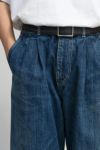 Graphpaper(グラフペーパー)Selvage Denim Two Tuck Pants-DARK FADE- セルビッチデニムツータックパンツ GU241-40188DB -7