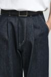 Graphpaper(グラフペーパー)Selvage Denim Two Tuck Pants -RIGID- セルビッチデニムツータックパンツ GU241-40188RB -7