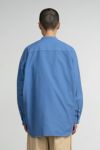 Graphpaper(グラフペーパー)Oxford Oversized Band Collar Shirt オックスフォードオーバーサイズバンドカラーシャツ GM241-50022B -6