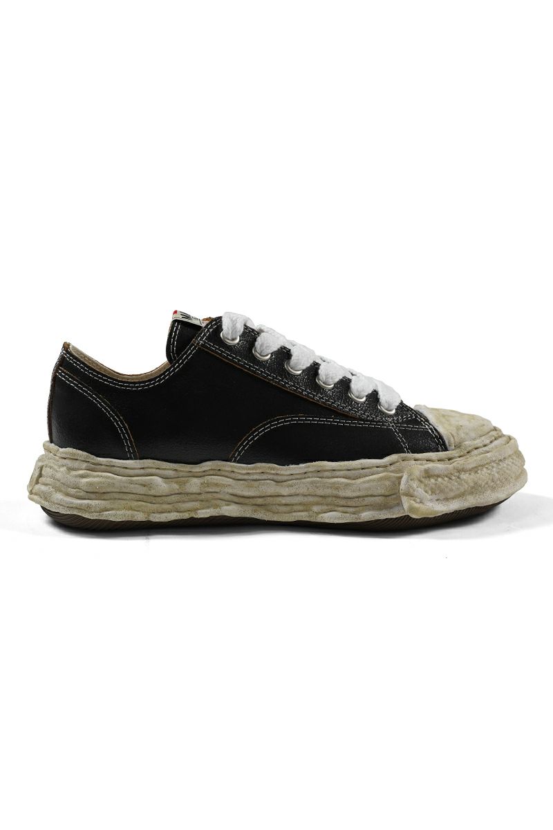 Maison MIHARA YASUHIRO(メゾン ミハラヤスヒロ)PETERSON23 OG Sole Cracking LT Low-top Sneaker ピーターソン23 オリジナルソール クラッキングレザーローカットスニーカー A12FW708 -2