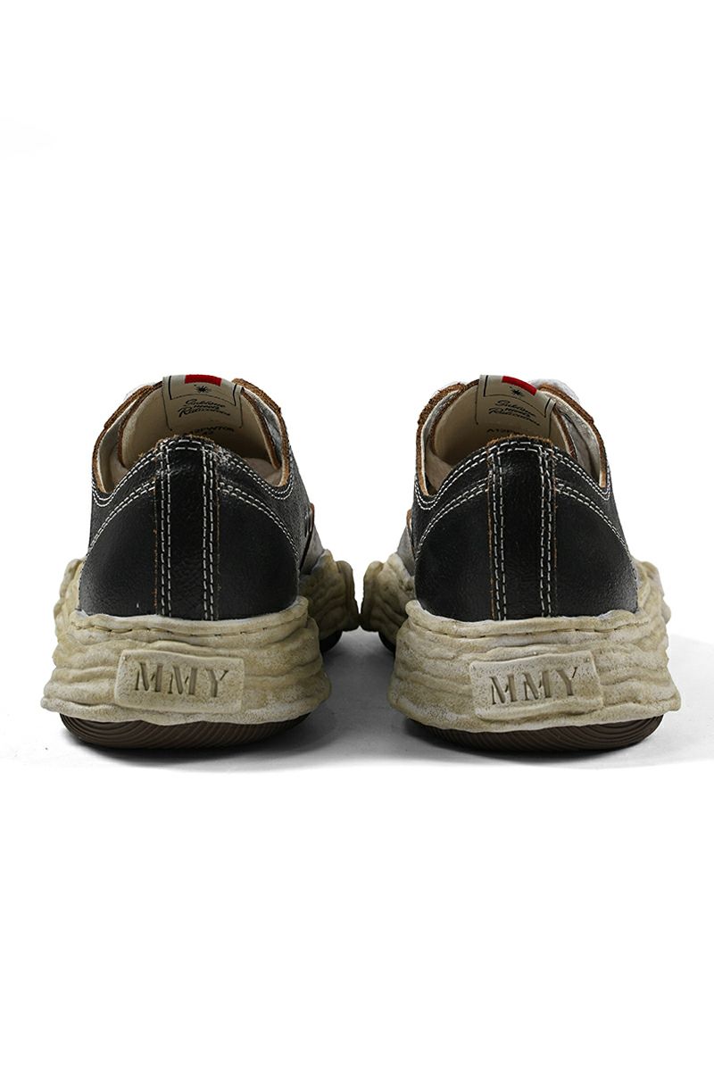 Maison MIHARA YASUHIRO(メゾン ミハラヤスヒロ)PETERSON23 OG Sole Cracking LT Low-top Sneaker ピーターソン23 オリジナルソール クラッキングレザーローカットスニーカー A12FW708 -4