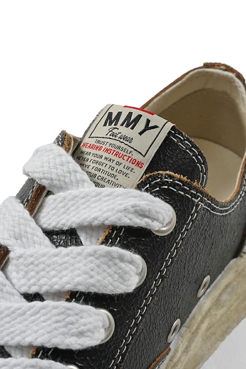 Maison MIHARA YASUHIRO(メゾン ミハラヤスヒロ)PETERSON23 OG Sole Cracking LT Low-top Sneaker ピーターソン23 オリジナルソール クラッキングレザーローカットスニーカー A12FW708 -7