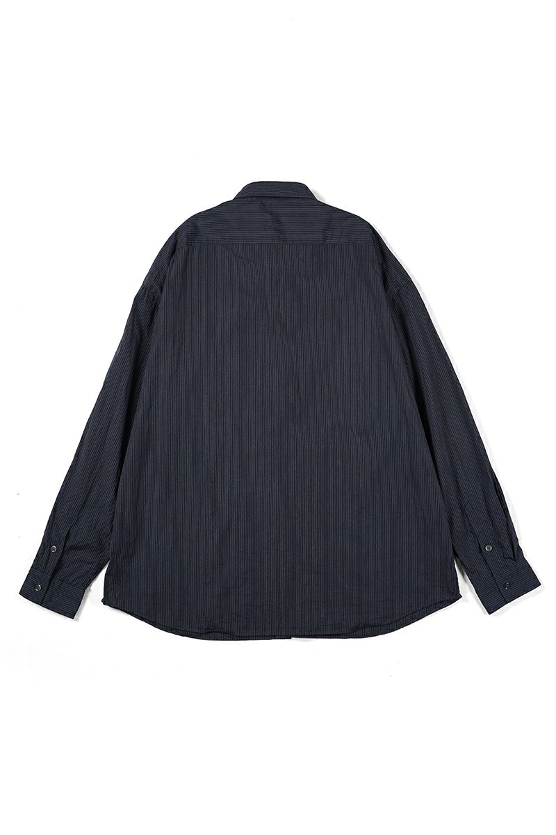 Porter Classic(ポータークラシック)ROLL UP PIN STRIPE SHIRT ロールアップピンストライプシャツ PC-016-2757 -11