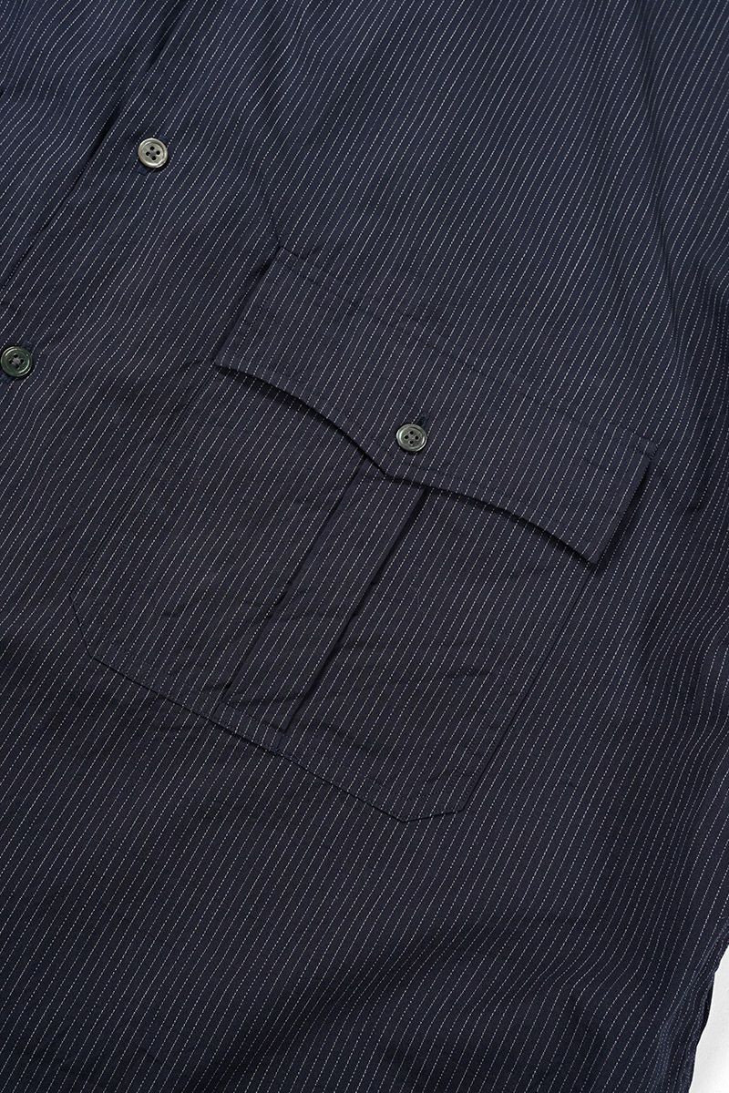 Porter Classic(ポータークラシック)ROLL UP PIN STRIPE SHIRT ロールアップピンストライプシャツ PC-016-2757 -13