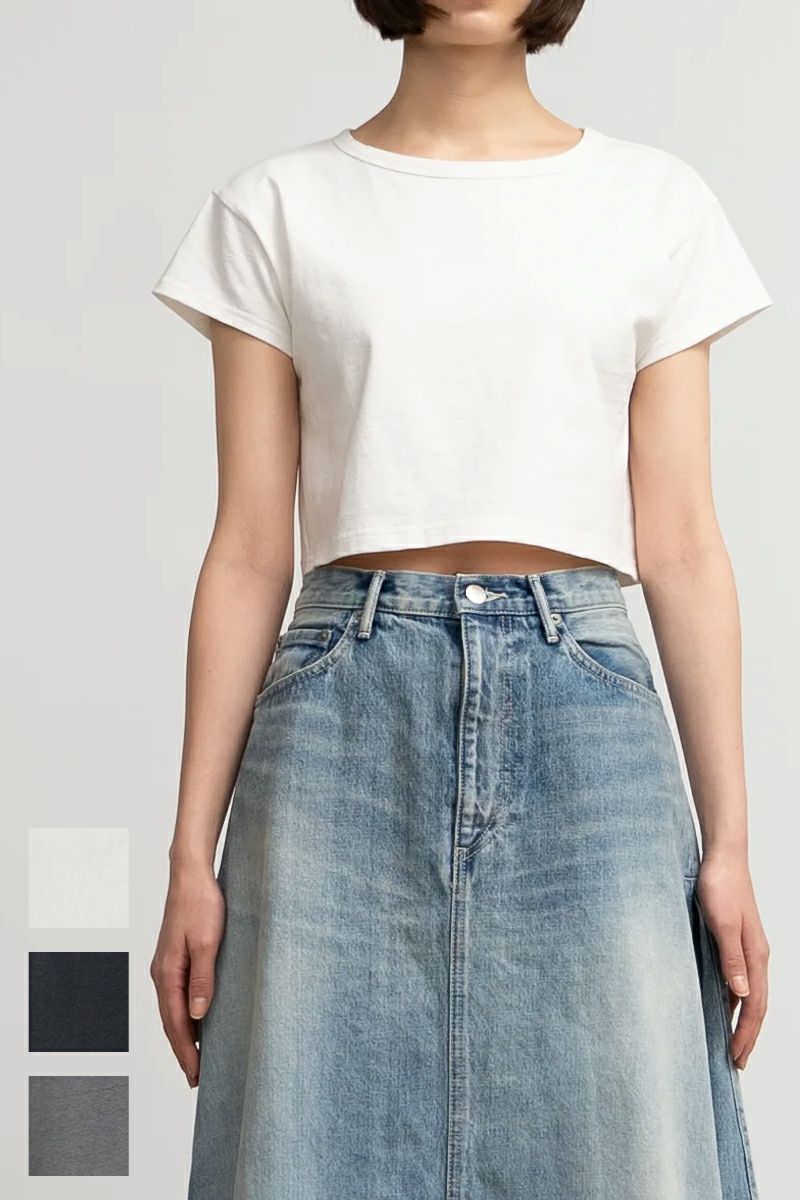 Graphpaper(グラフペーパー)Recycled Cotton Jersey Compact Tee リサイクルドコットンジャージーコンパクトTシャツ GL241-70141