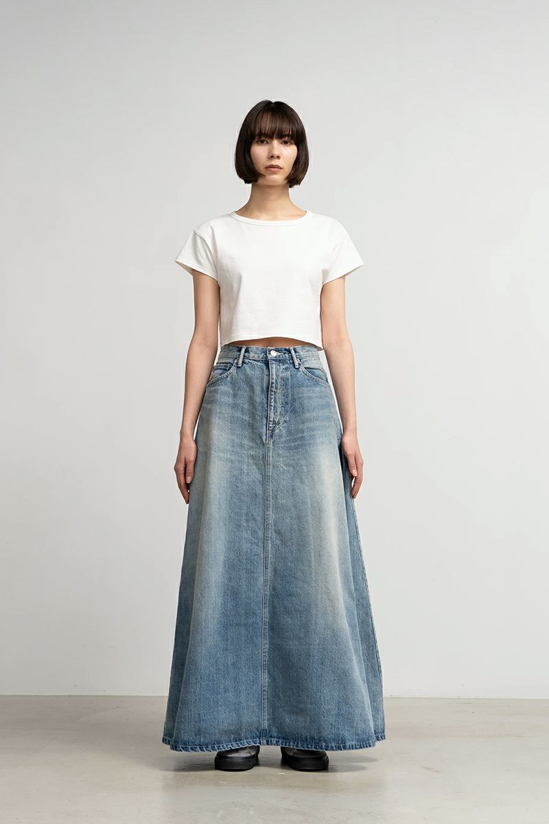 Graphpaper(グラフペーパー)Recycled Cotton Jersey Compact Tee リサイクルドコットンジャージーコンパクトTシャツ GL241-70141 -1