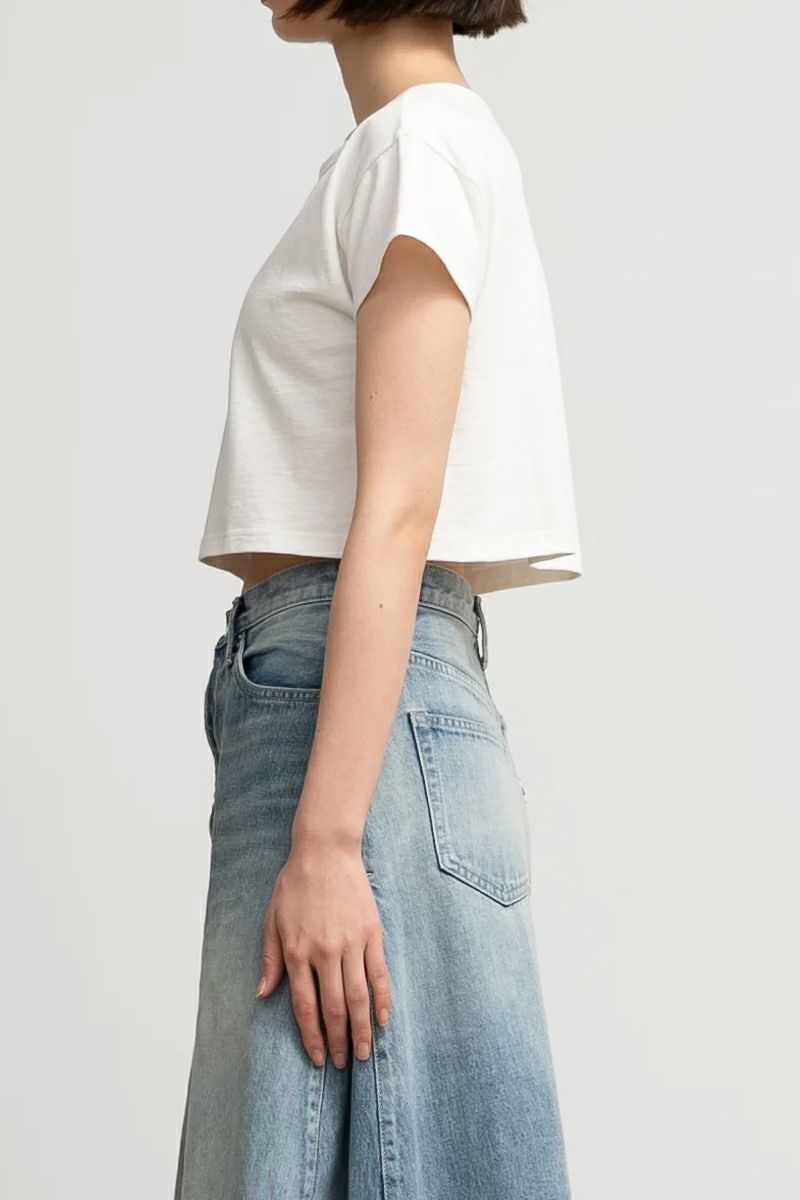 Graphpaper(グラフペーパー)Recycled Cotton Jersey Compact Tee リサイクルドコットンジャージーコンパクトTシャツ GL241-70141 -3