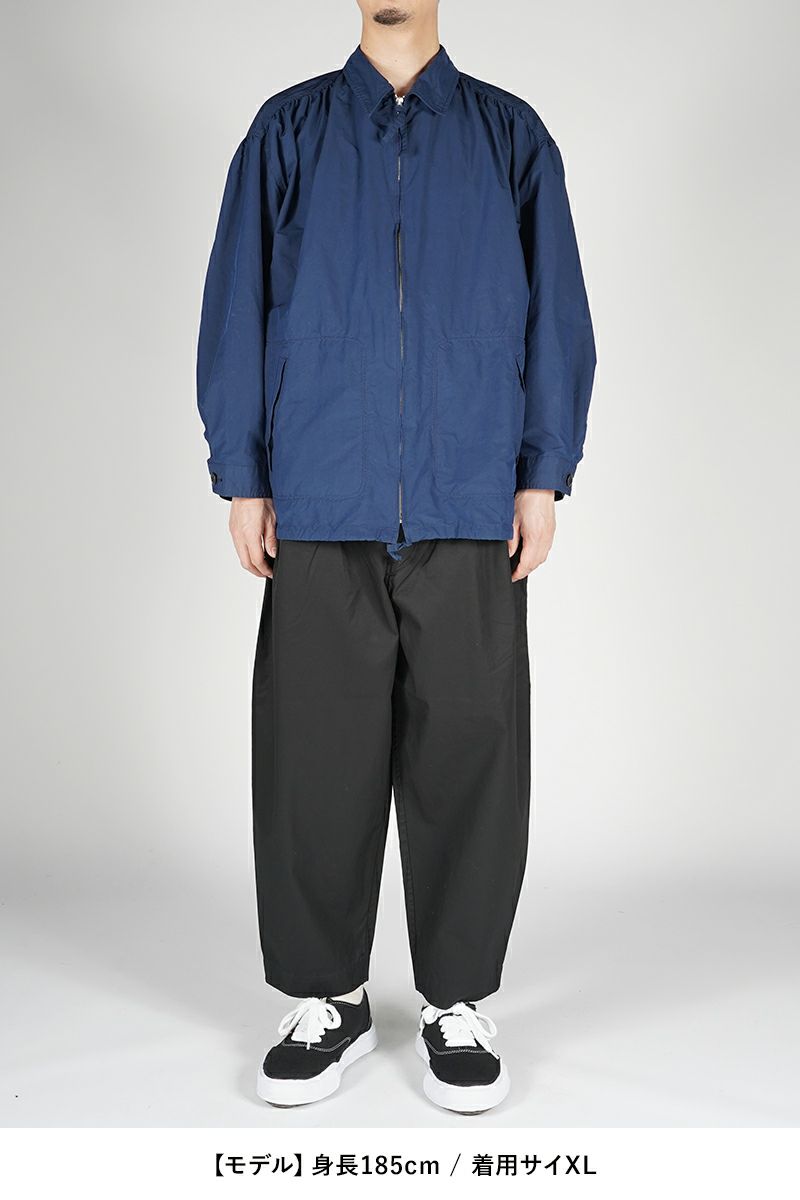 Porter Classic(ポータークラシック)WEATHER GATHERED ZIP UP JACKET ウェザーギャザードジップジャケット PC-026-2655 -5