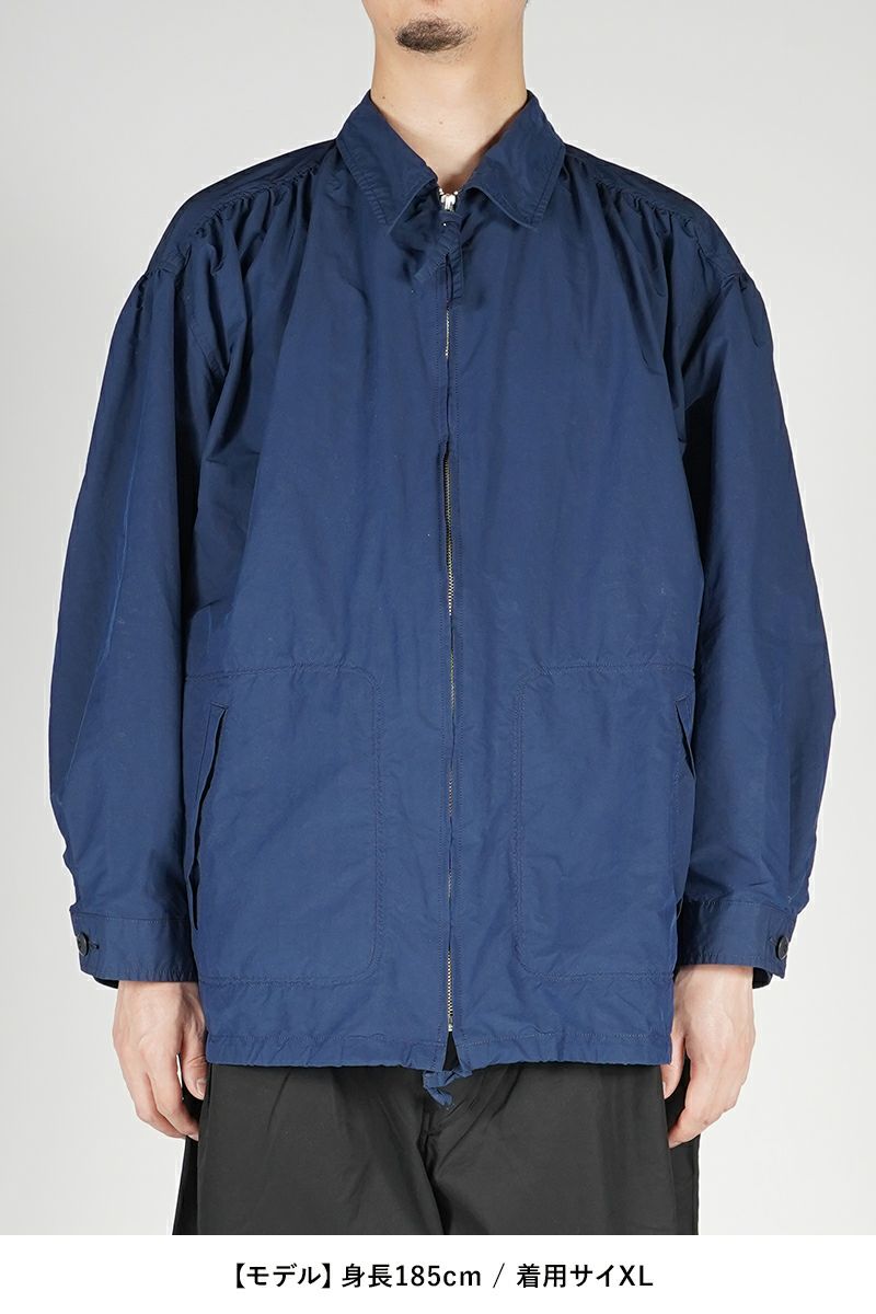 Porter Classic(ポータークラシック)WEATHER GATHERED ZIP UP JACKET ウェザーギャザードジップジャケット PC-026-2655 -10