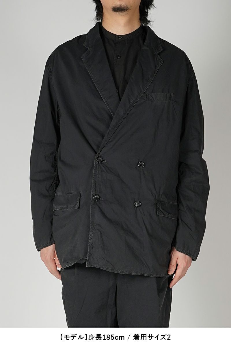 Graphpaper(グラフペーパー)Garment Dyed Typewriter Double Jacket ガーメントダイタイプライターダブルジャケット GM241-20012 -7