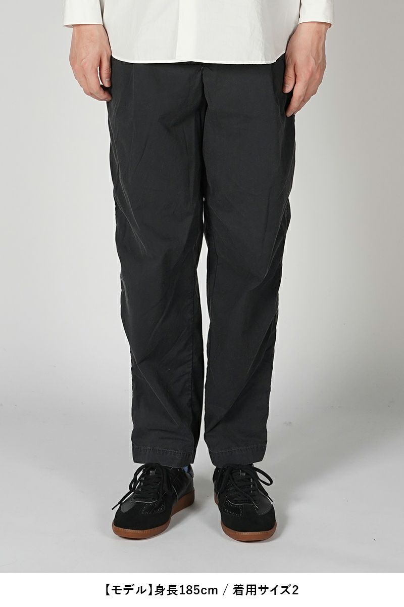 Graphpaper(グラフペーパー)Garment Dyed Typewriter Slacks ガーメントダイタイプライタースラックス GM24140013 -3