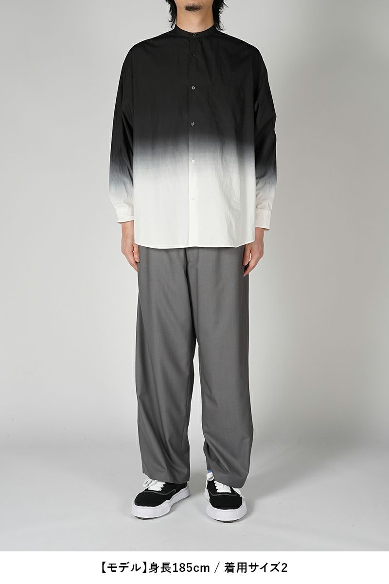 グラフペーパー　トロピカルウールシェフパンツ Graphpaper (グラフペーパー) Scale Off Wool Slim Chef Pants
