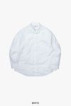 Graphpaper(グラフペーパー)Broad L/S Oversized Regular Collar Shirt ブロードオーバーサイズレギュラーカラー長袖シャツ GM241-50001B -7