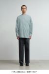 Graphpaper(グラフペーパー)Broad L/S Oversized Band Collar Shirt ブロードオーバーサイズバンドカラー長袖シャツ GM241-50002STB -4