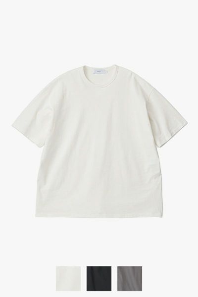 Graphpaper(グラフペーパー)Recycled Cotton Jersey S/S Tee リサイクルドコットンジャージー半袖Tシャツ GM241-70139